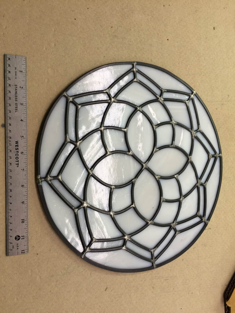 Leaded glass celtic design